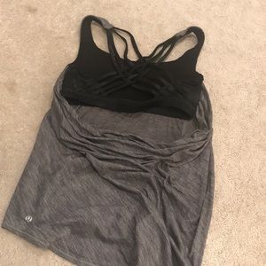 Lululemon Gray Tank
